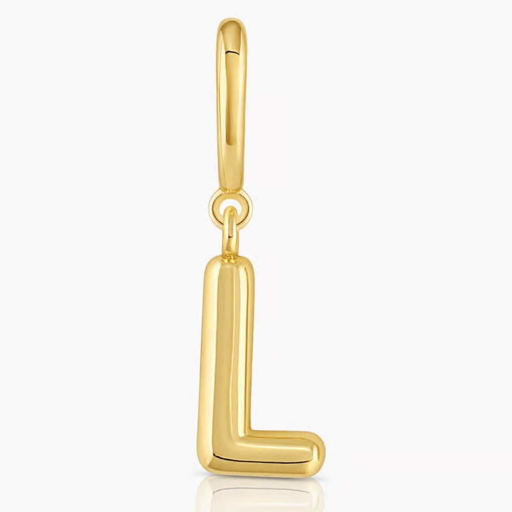 NWT gorjana alphabet helium Parker charm - Picture 9 of 13
